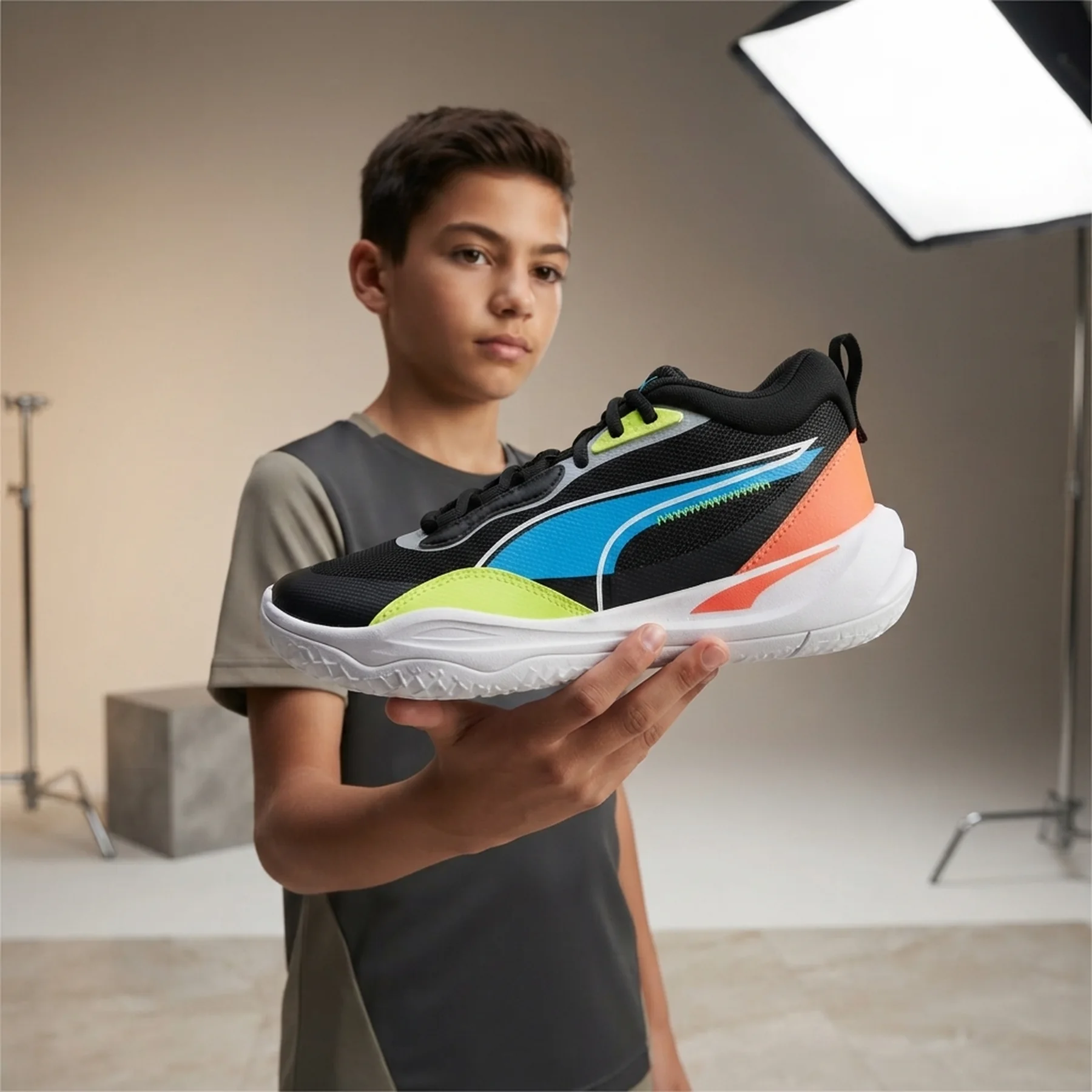 Дитячі баскетбольні кросівки Puma Playmaker Pro JR