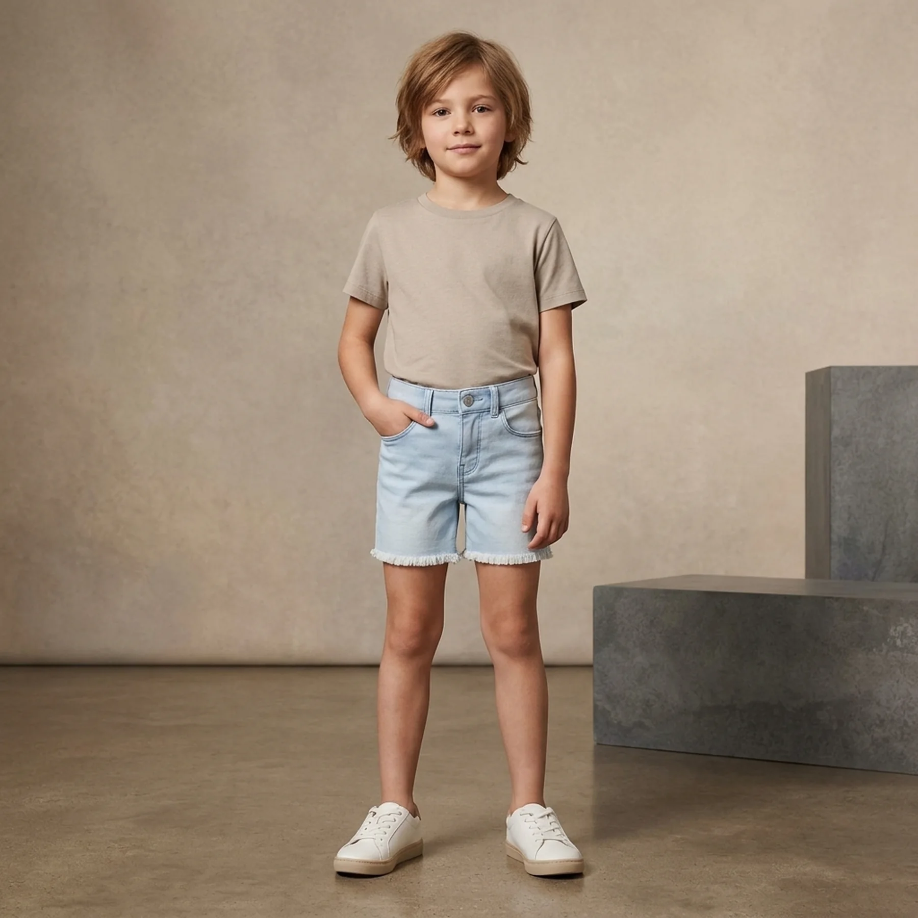 Дитячі джинсові шорти Calvin Klein Boyfriend 1159821565