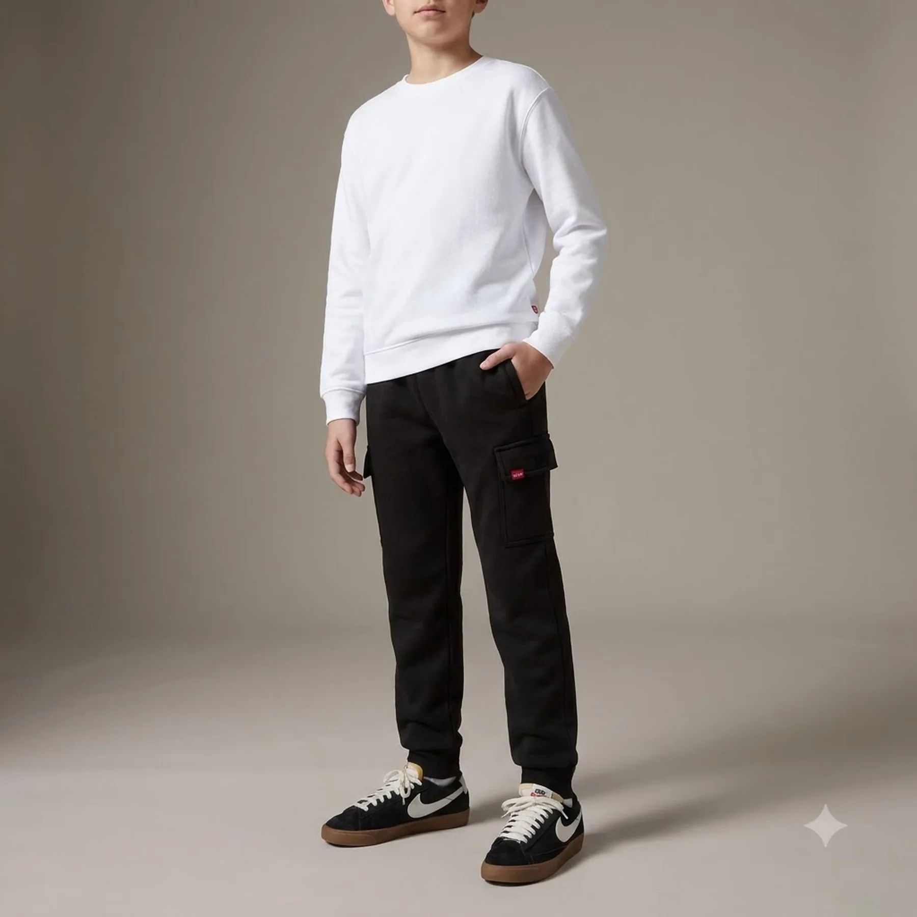 Дитячі джоггери на флісі Levi's 1159841557
