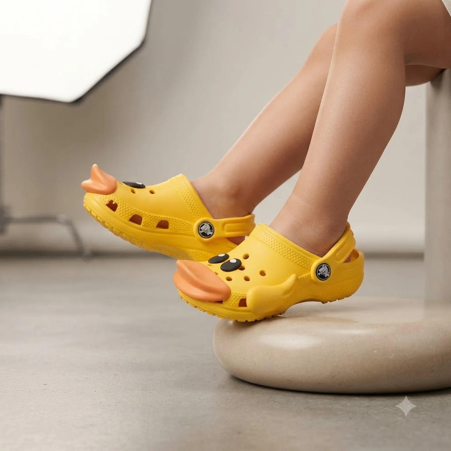 Дитячі клоги Crocs сабо у вигляді качечок 17-19