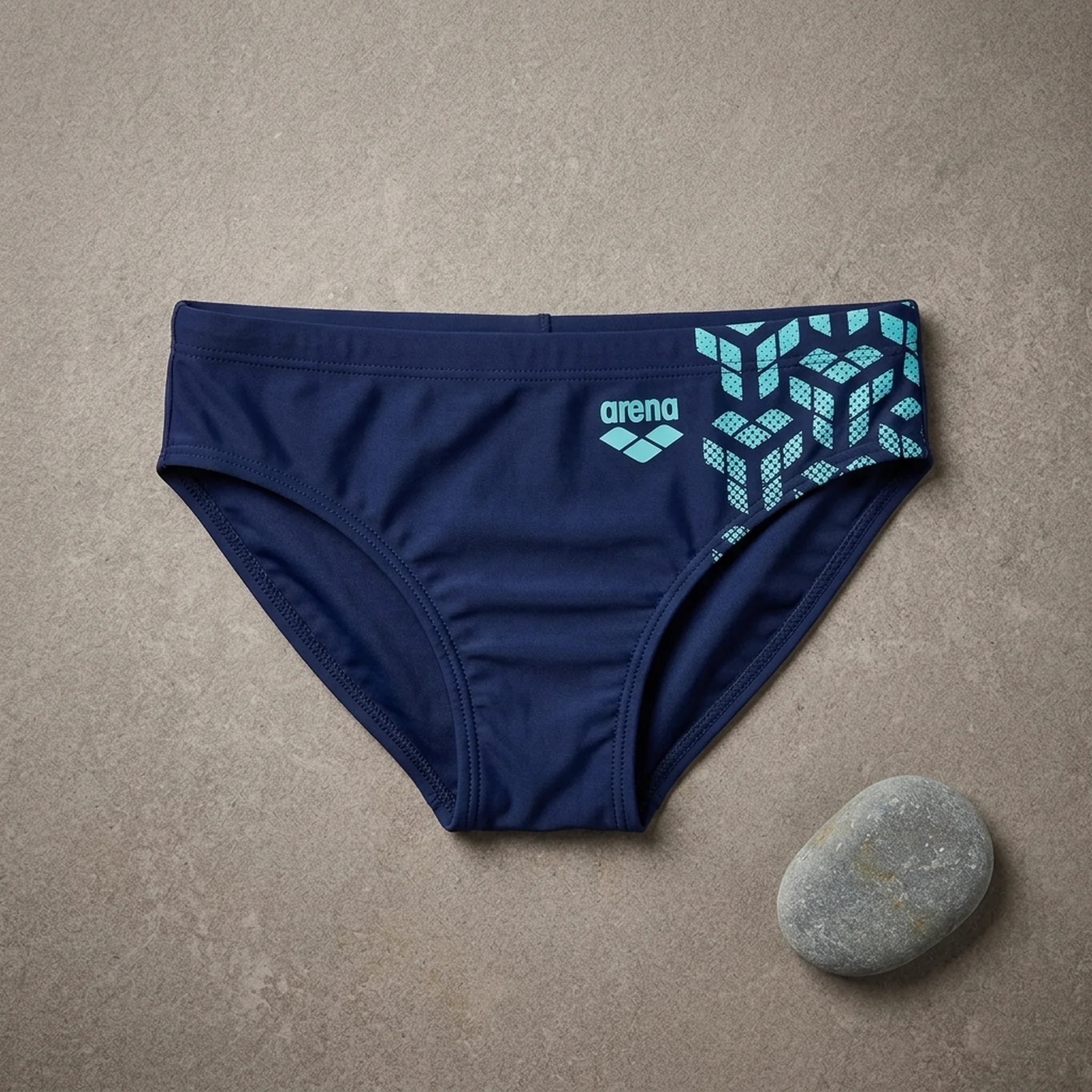Дитячі плавки KIKKO V SWIM BRIEFS GRAPHIC 006722-780 Arena 10 Темно-синій