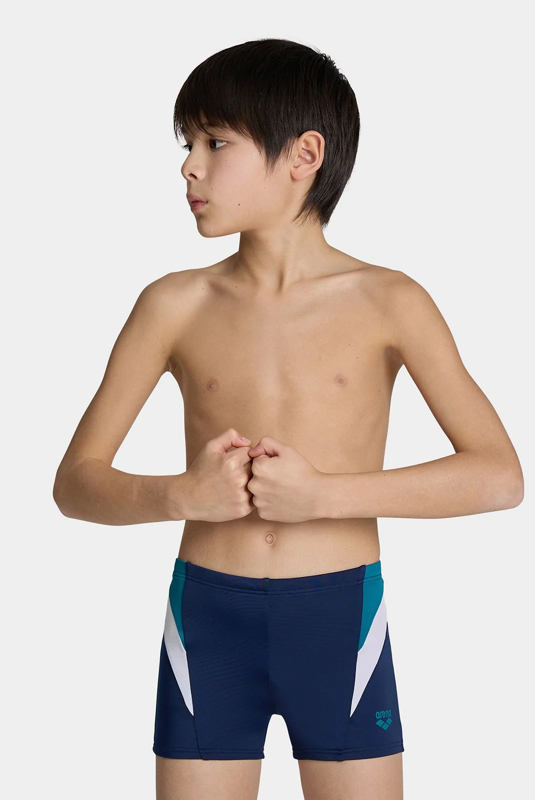Дитячі плавки SWIM SHORT PANEL 006010-761 Arena 6 Темно-синій — Одяг