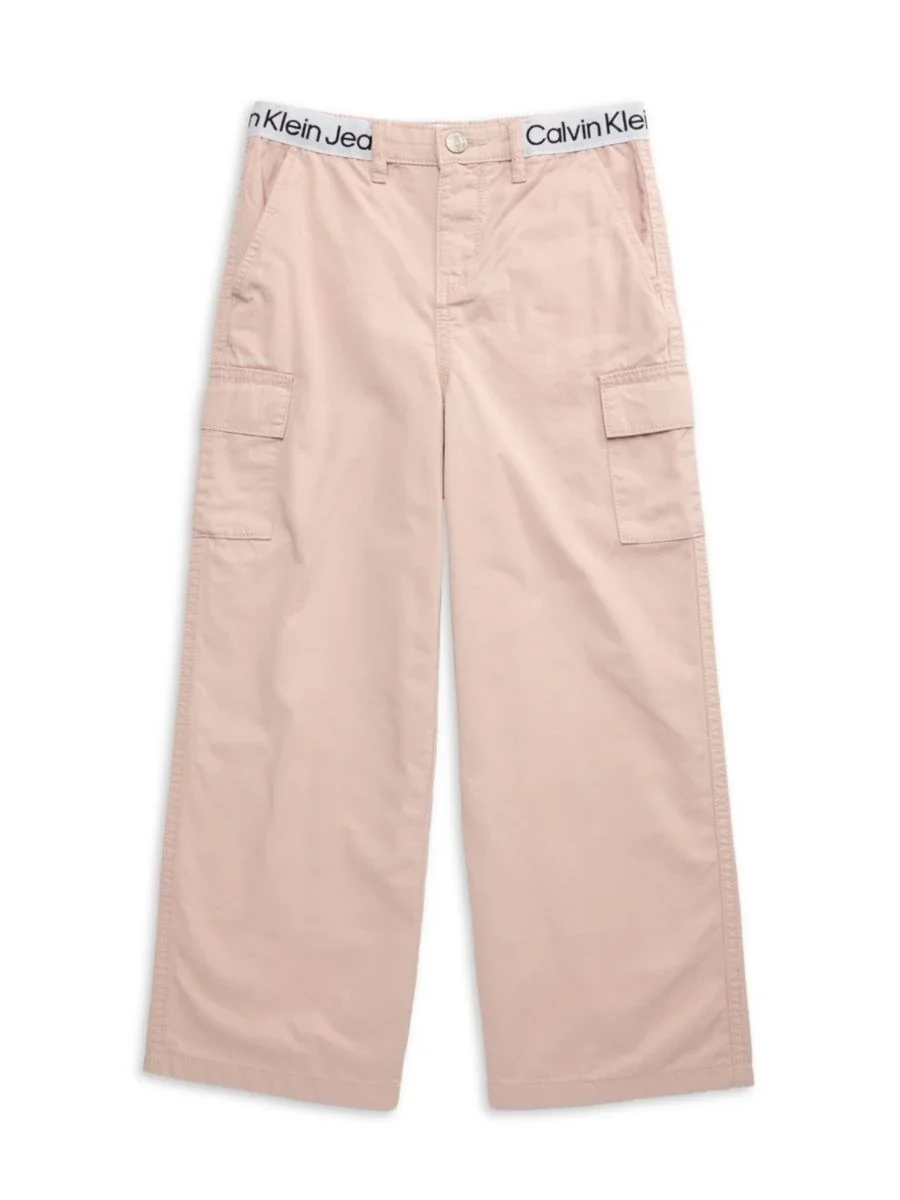 Дитячі штани Calvin Klein карго 1159834125 (Рожевий 8)