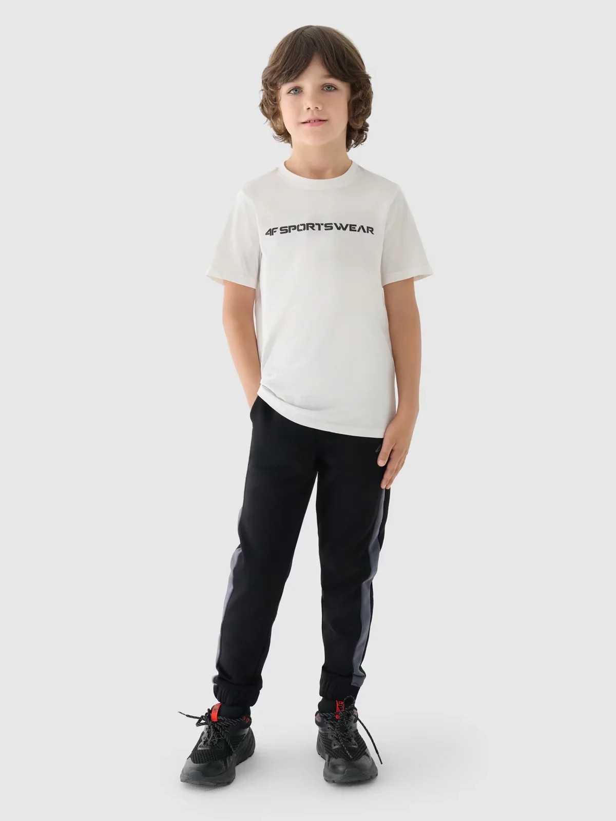 Дитячі спортивні штани TROUSERS CAS M759 4FJWAW24TTROM759-20S 4F 122 Чорний