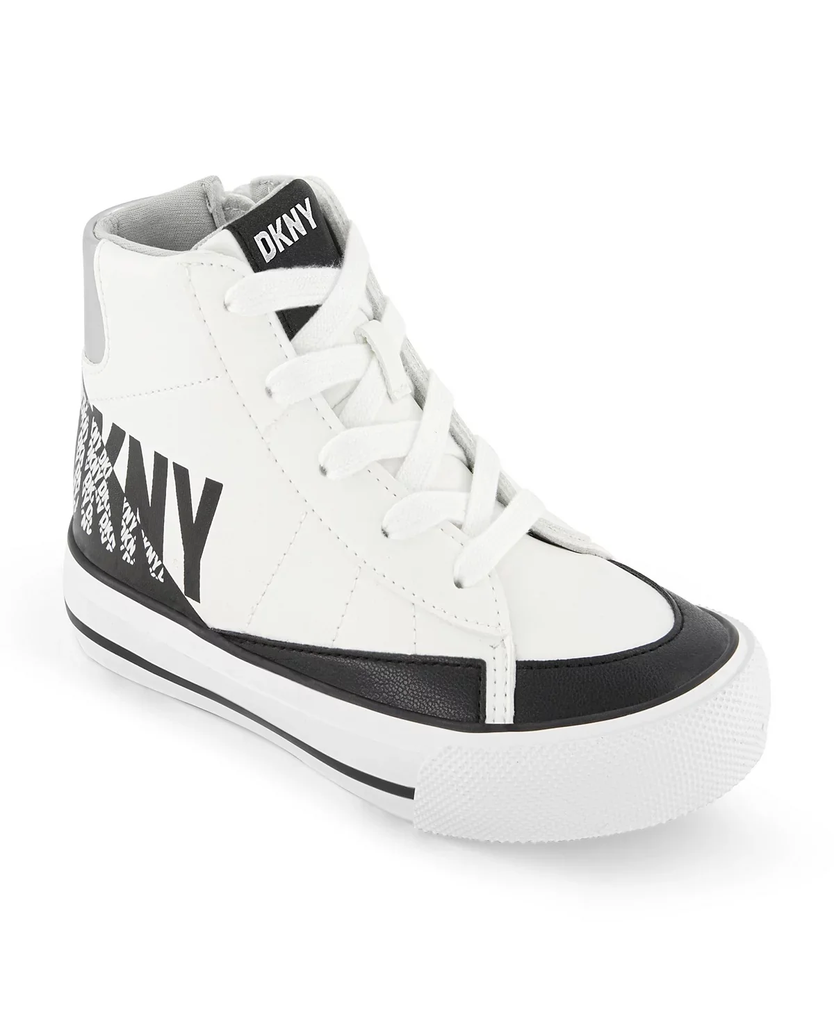 Дитячі високі кросівки DKNY з екошкіри