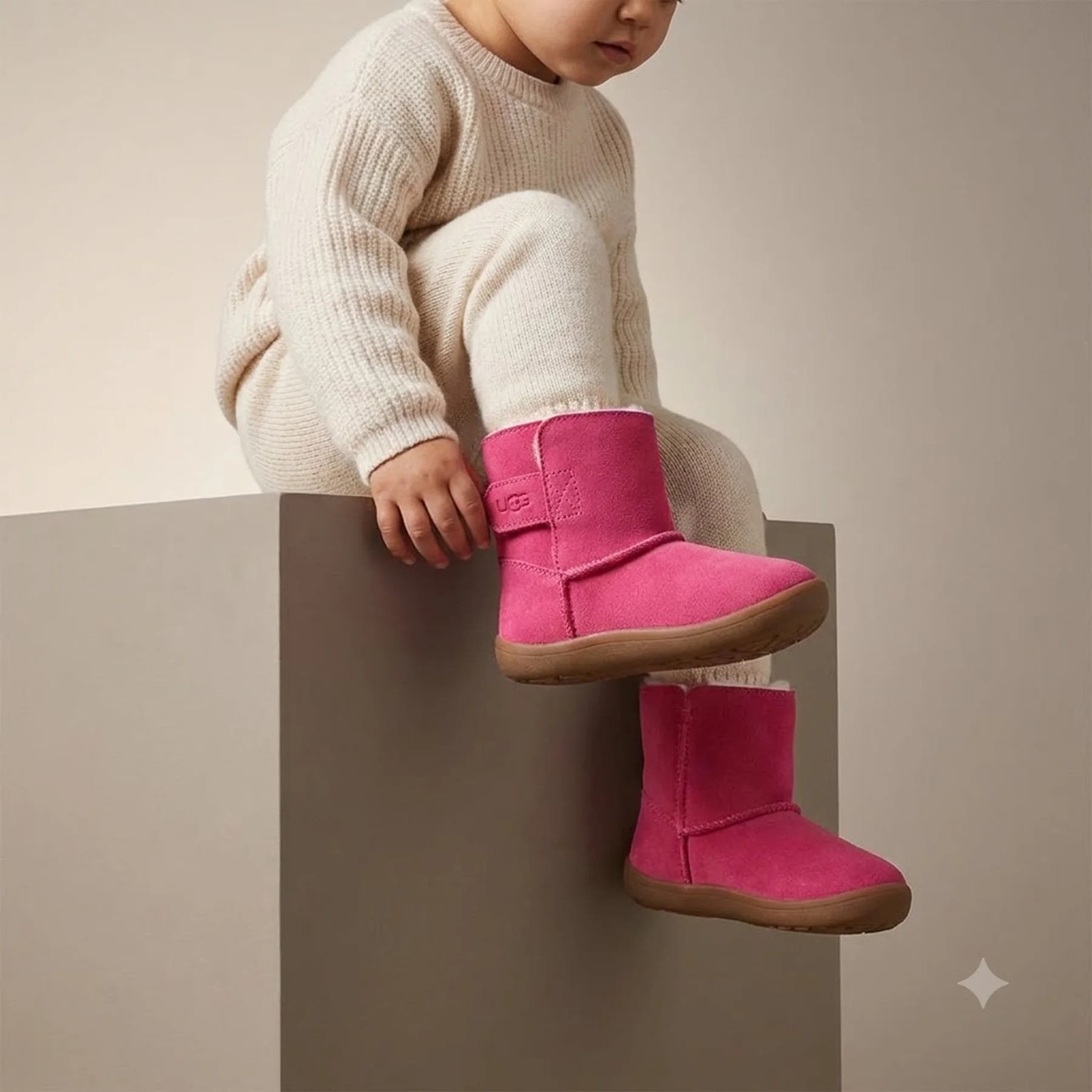 Дитячі замшеві черевики Keelan II UGG з екомехом 19,5