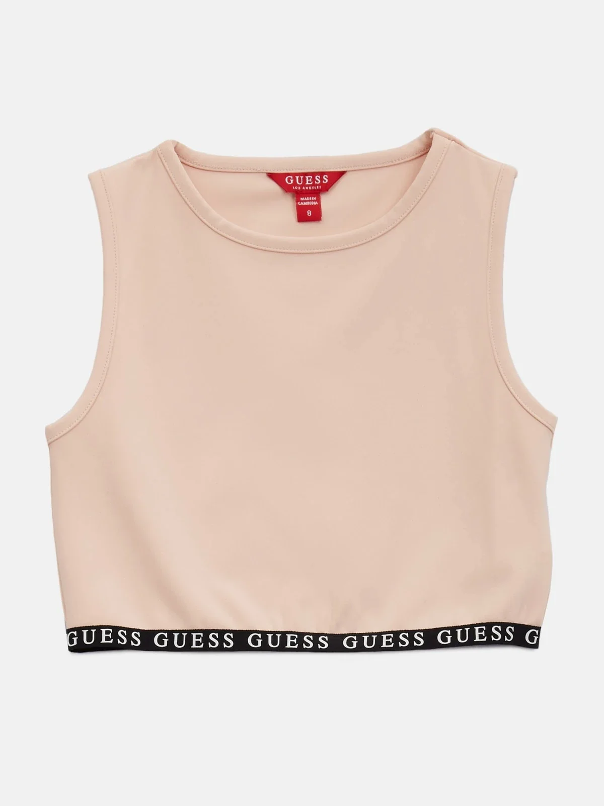 Дитячий еластичний топ Guess з логотипом 1159840933 (Рожевий 14)