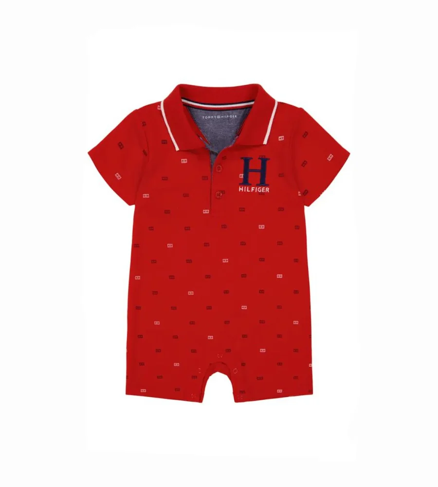 Дитячий комбінезон-поло Tommy Hilfiger із логотипом 1159815712