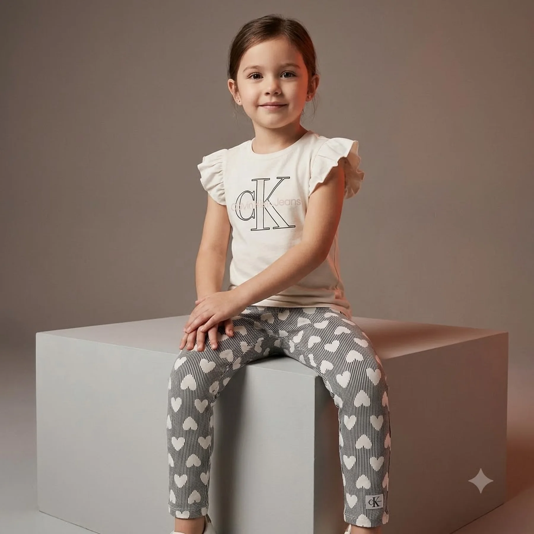 Дитячий комплект Calvin Klein футболка та легінси 1159837088