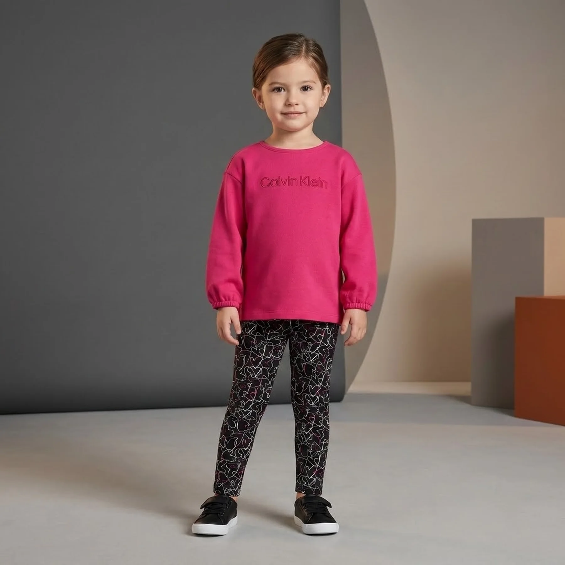 Дитячий комплект Calvin Klein кофта та легінси 1159806332