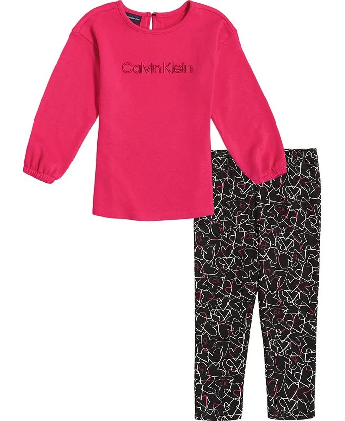 Дитячий комплект Calvin Klein кофта та легінси 1159806332