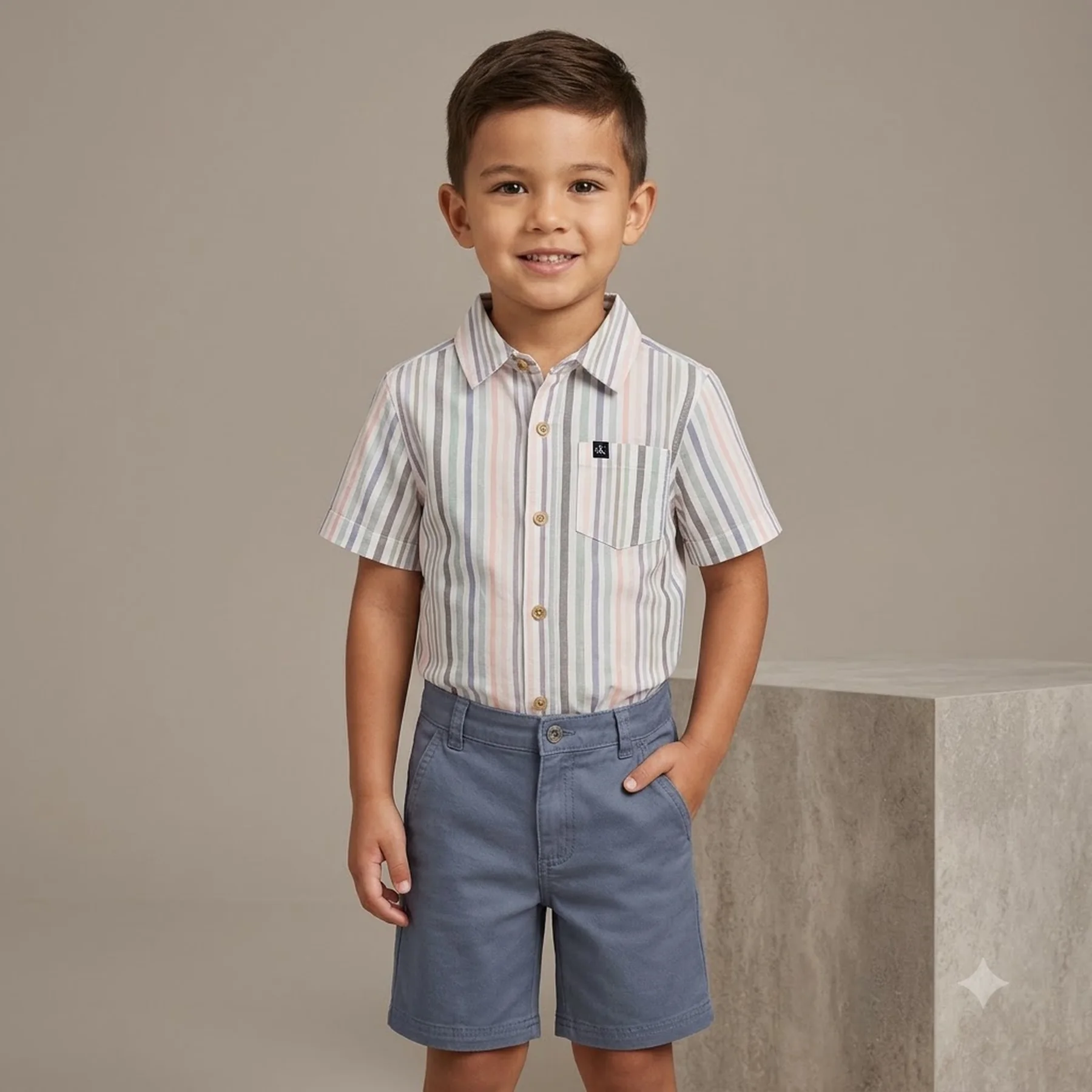 Дитячий комплект Calvin Klein теніску та шорти 1159814375