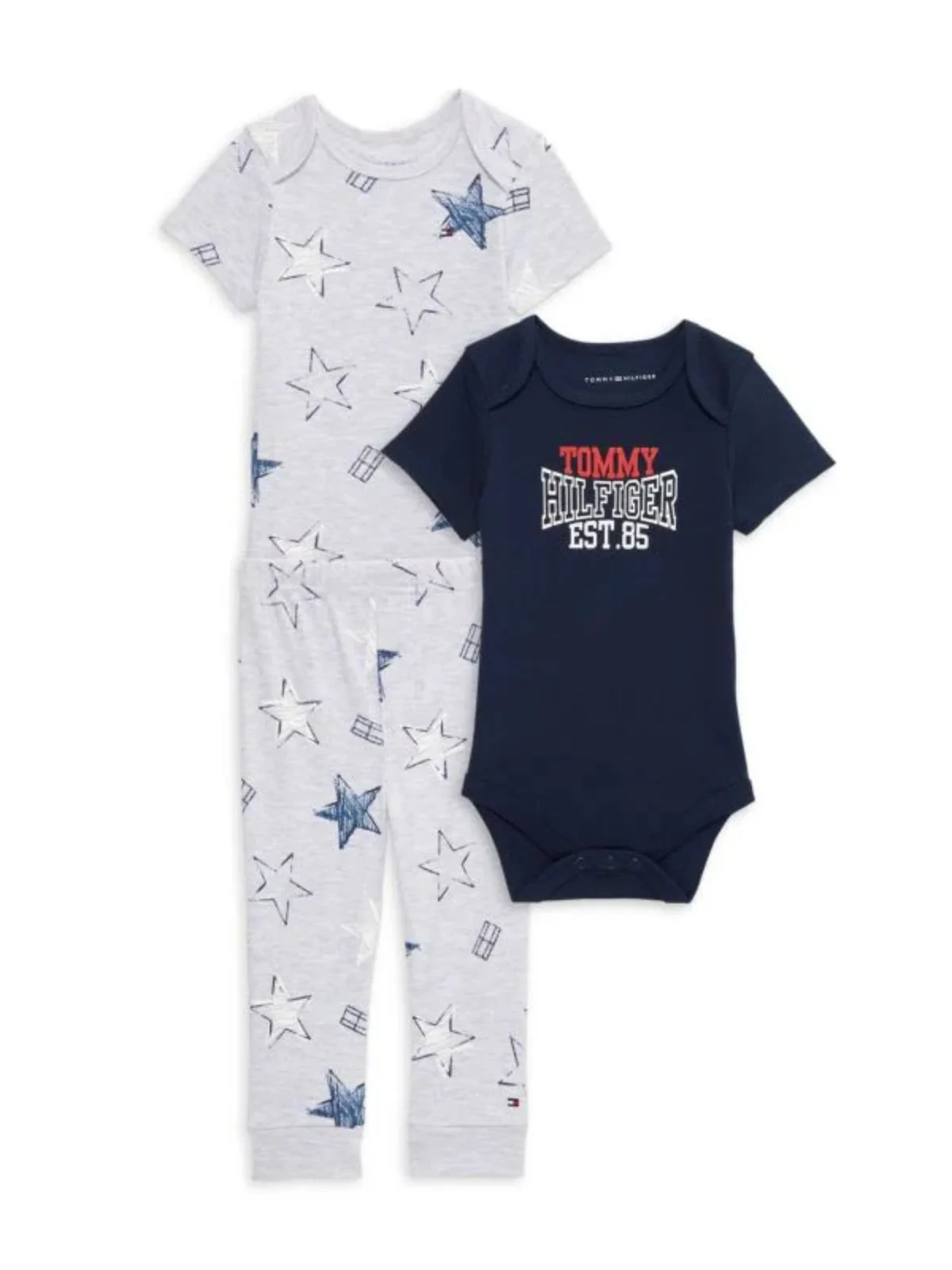 Дитячий комплект Tommy Hilfiger 2 боді та штани 1159819930