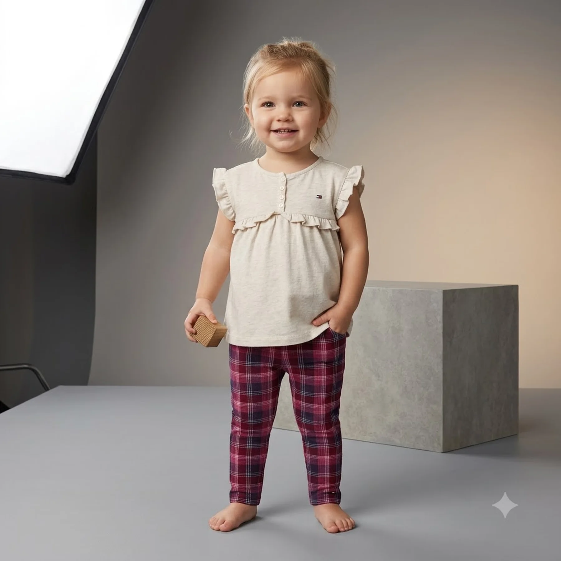 Дитячий комплект Tommy Hilfiger футболка та легінси 1159829035