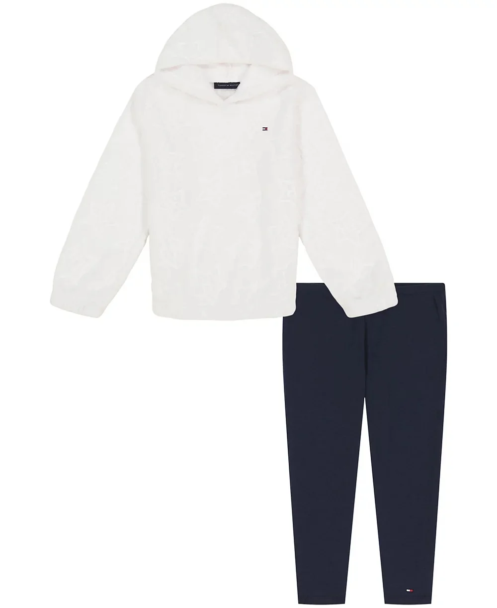 Дитячий комплект Tommy Hilfiger худі з шерпи та легінси 1159825771