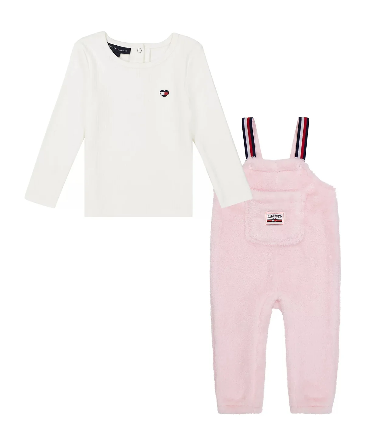 Дитячий комплект Tommy Hilfiger лонгслів та комбінезон 1159830944