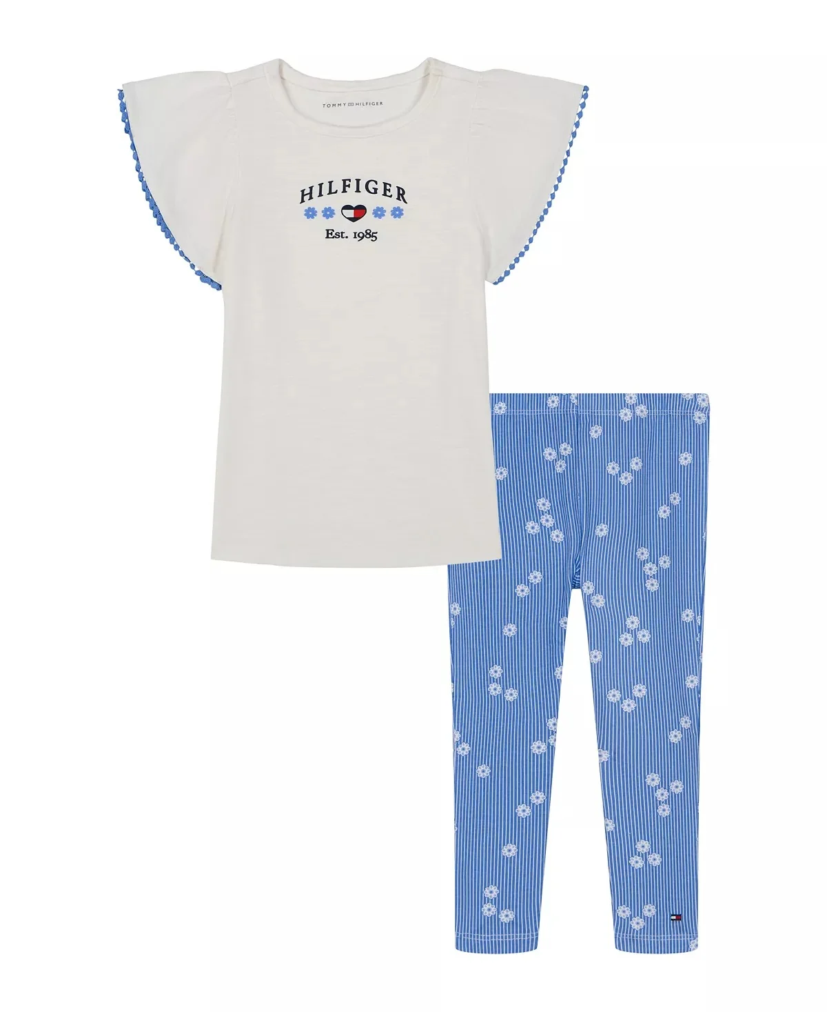 Дитячий комплект Tommy Hilfiger туніка та легінси 1159837209
