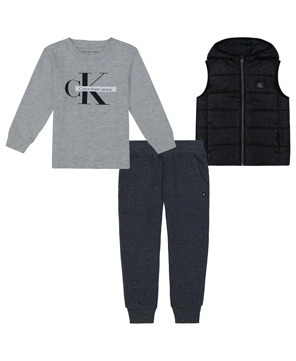 Дитячий костюм Calvin Klein жилет, лонгслів та джогери 1159834469