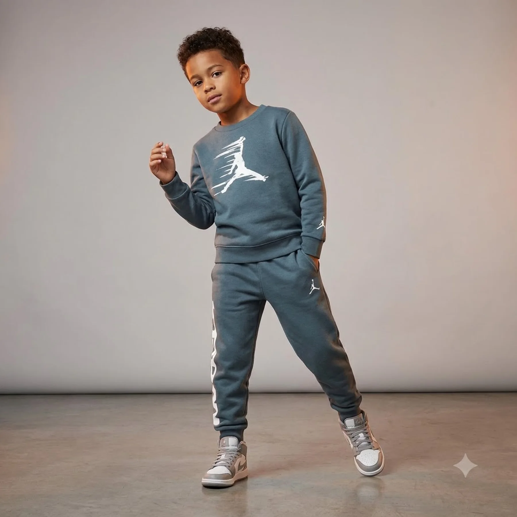 Дитячий костюм Nike Jordan світшот та штани 1159858786