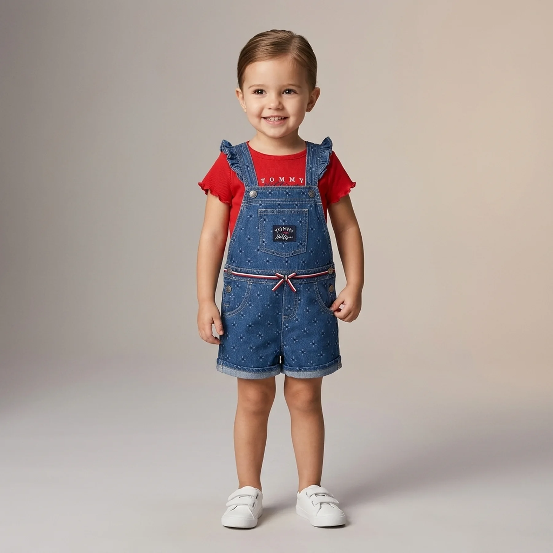 Дитячий костюм Tommy Hilfiger футболка та комбінезон 1159826354