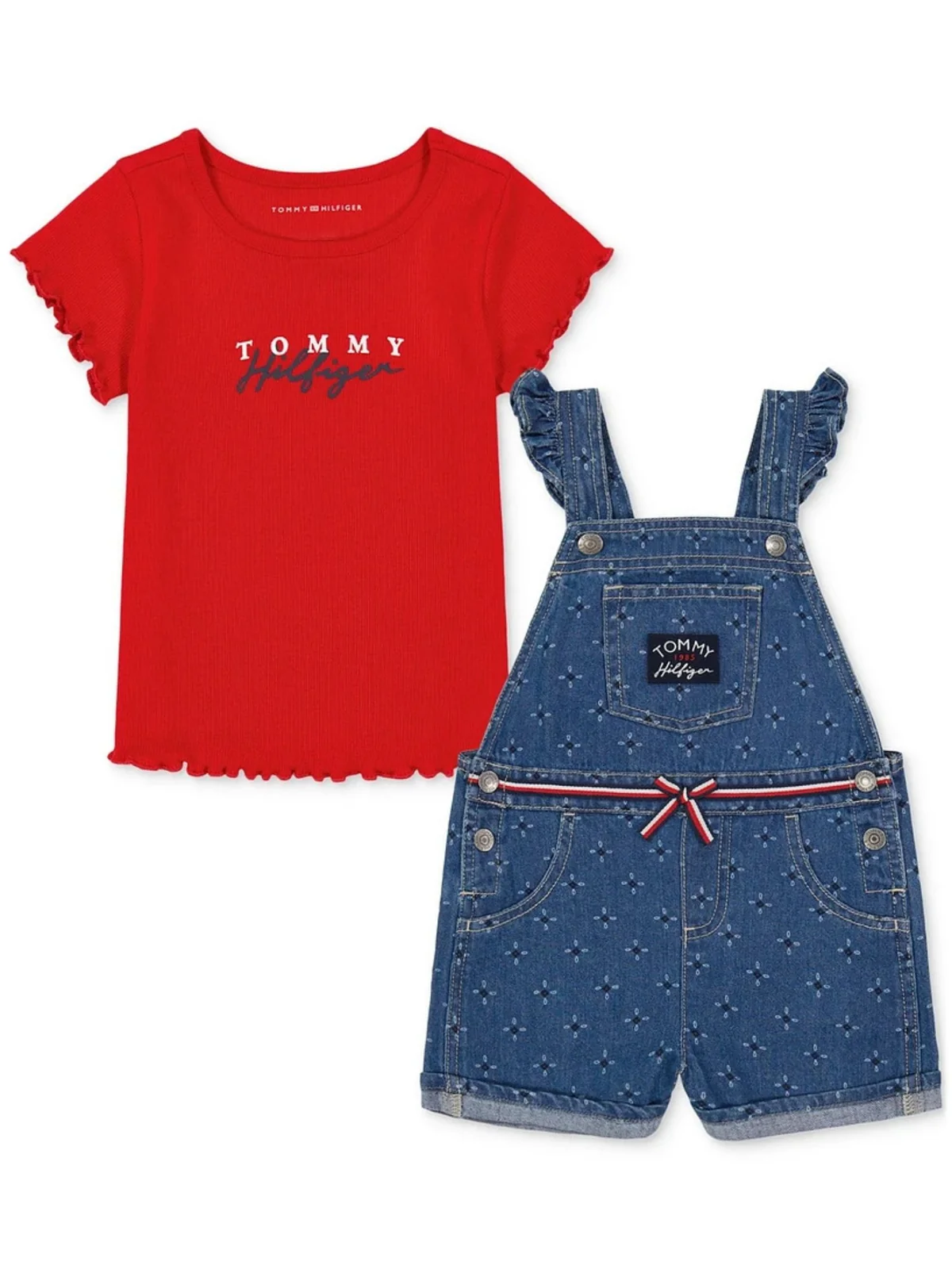 Дитячий костюм Tommy Hilfiger футболка та комбінезон 1159826354