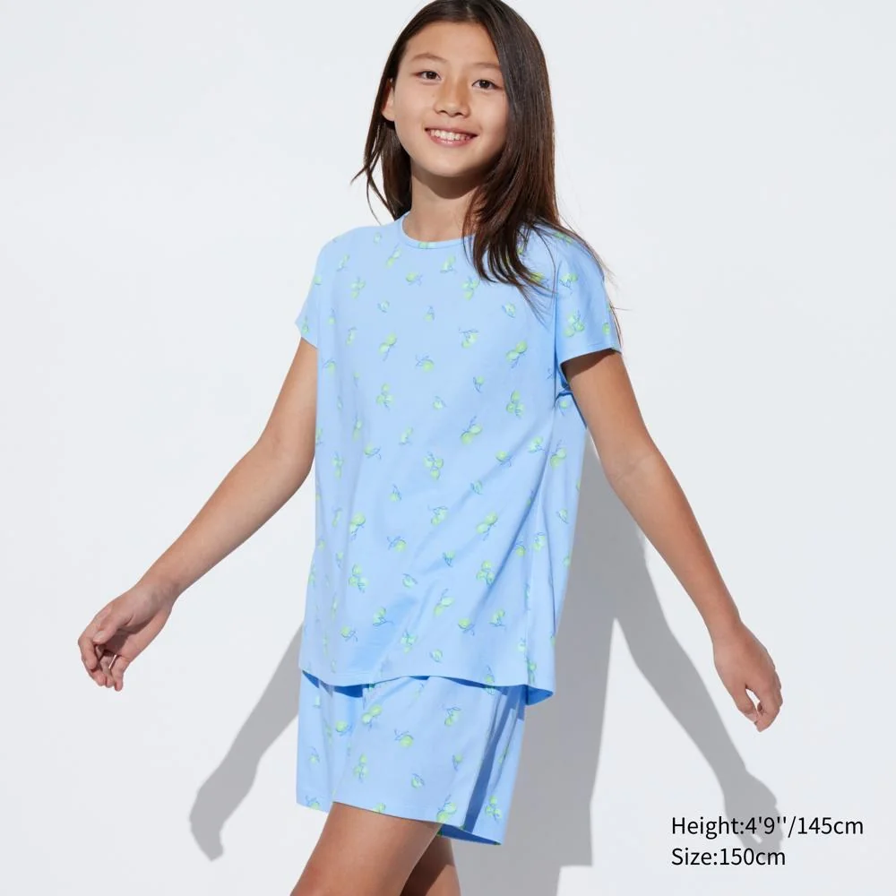 Дитячий костюм UNIQLO AIRISM футболка та шорти 1159811406