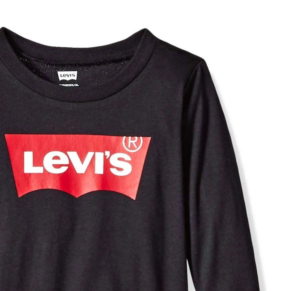Дитячий лонгслів Levi's з логотипом 1159842885