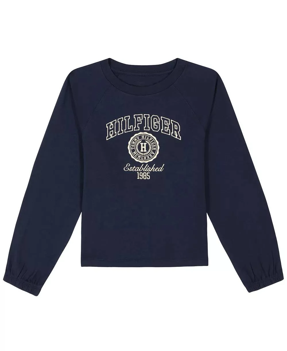 Дитячий лонгслів Tommy Hilfiger з логотипом 1159835655