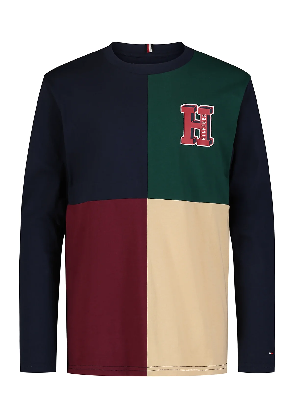 Дитячий лонгслів Tommy Hilfiger з логотипом 1159842997