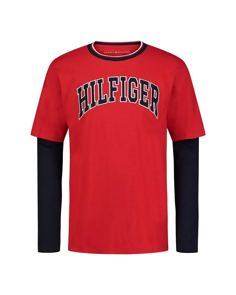 Дитячий лонгслів Tommy Hilfiger з логотипом 1159849145
