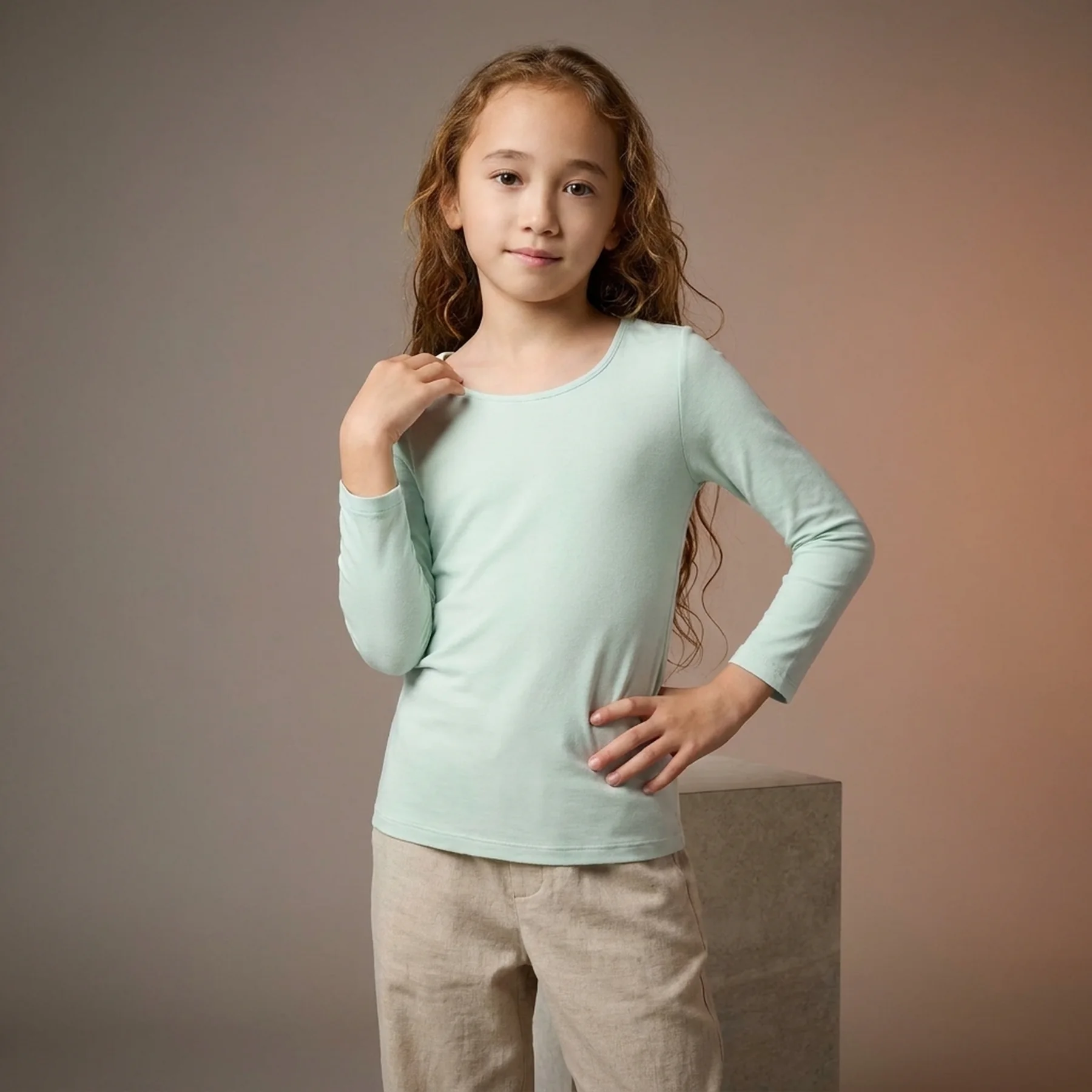 Дитячий лонгслів UNIQLO HEATTECH 1159826760