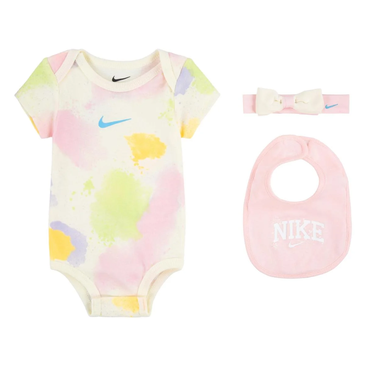Дитячий набір Nike Headband, Bib and Bodysuit