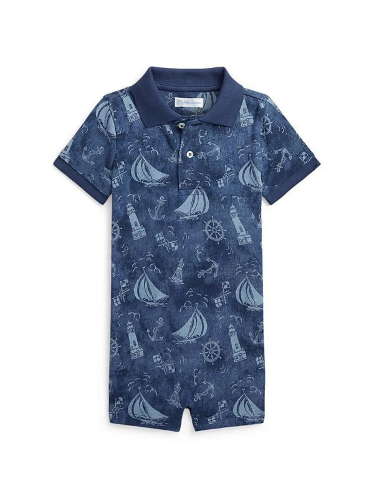 Дитячий ромпер-поло Polo Ralph Lauren комбінезон шортами 1159821105