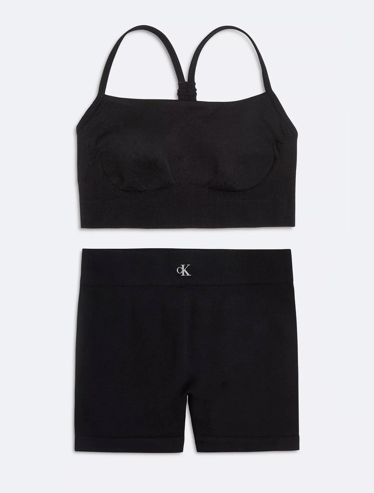 Дитячий спортивний комплект Calvin Klein топ та велосипедки 1159832428