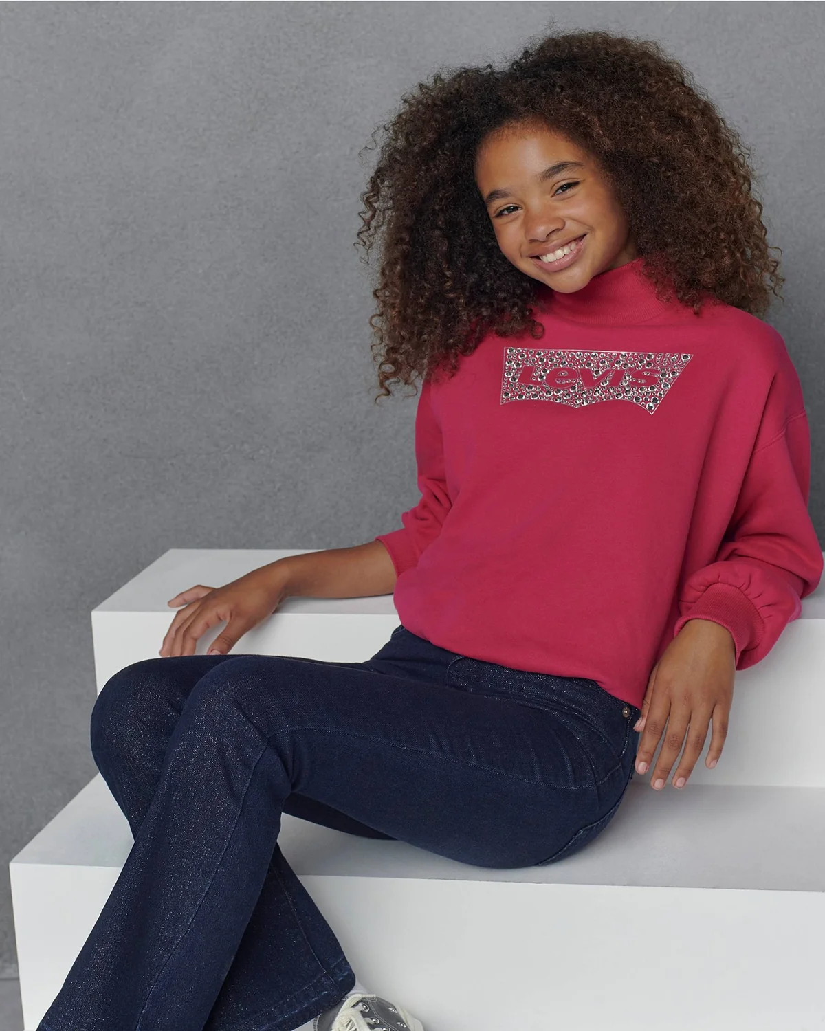 Дитячий світшот Levi's з оздобленням камінням 1159841921