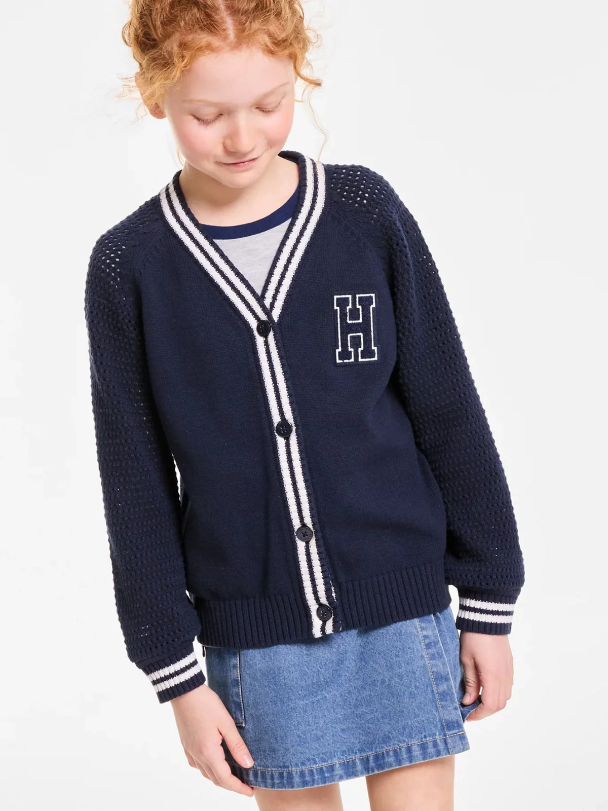 Дитячий в'язаний кардиган Tommy Hilfiger 1159842066