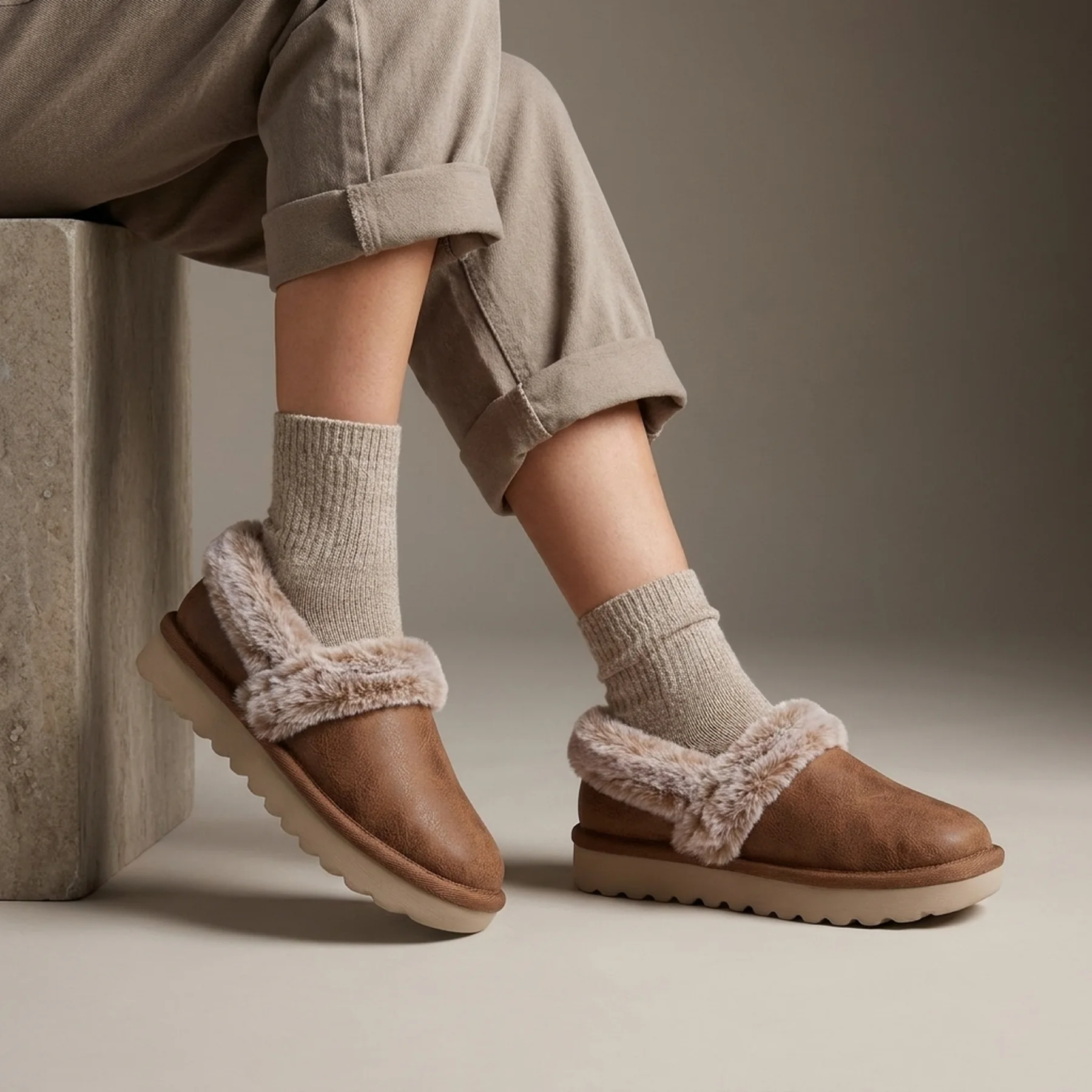 Домашні капці Cozy Up Clog Skechers 36