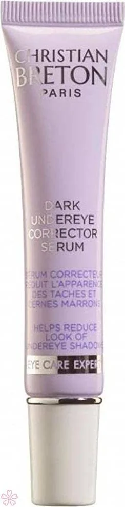 Помогает уменьшить темные круги под глазами Christian BRETON DARK UNDEREYE CORRECTOR SERUM 15 мл