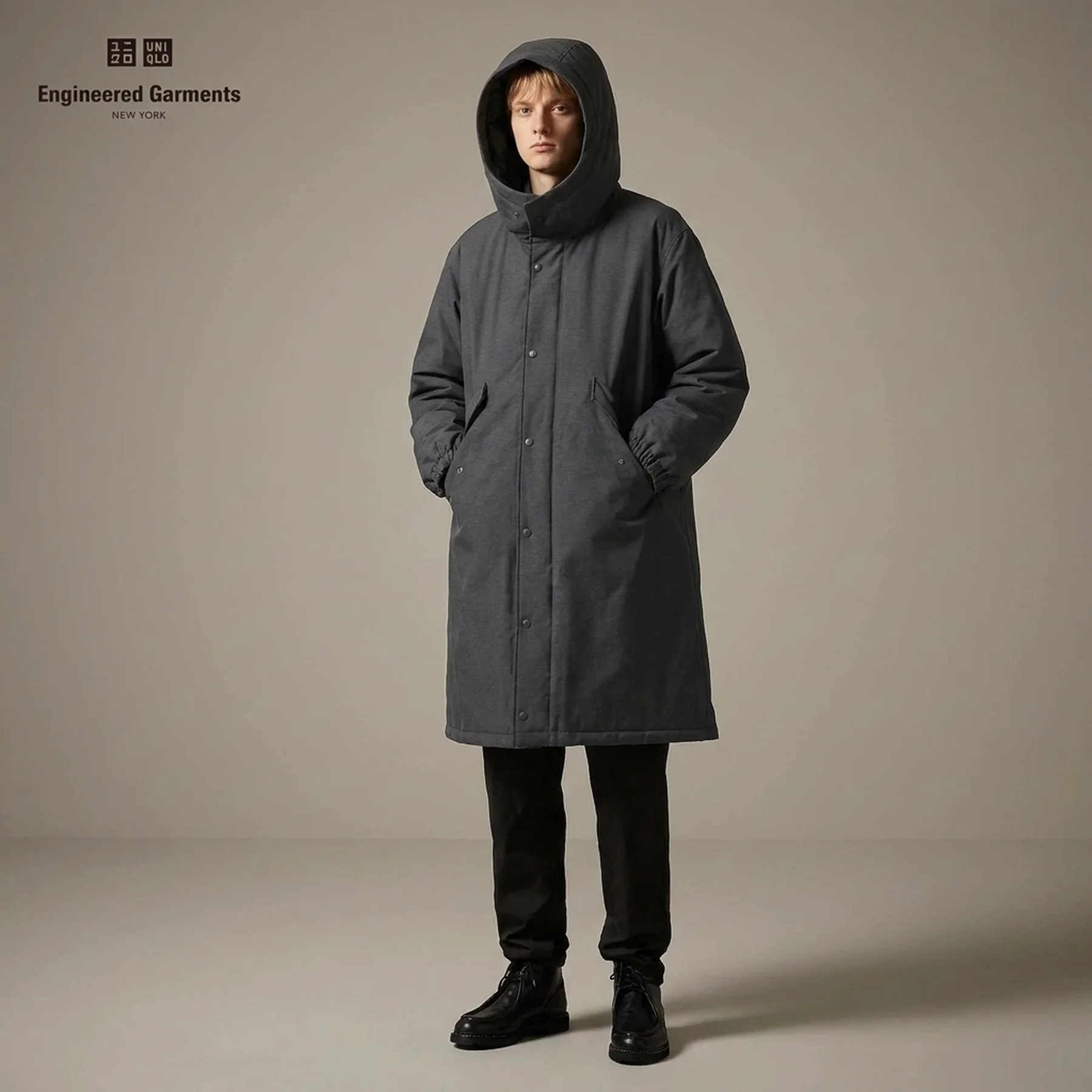 Довга куртка HEATTECH UNIQLO 1159802021