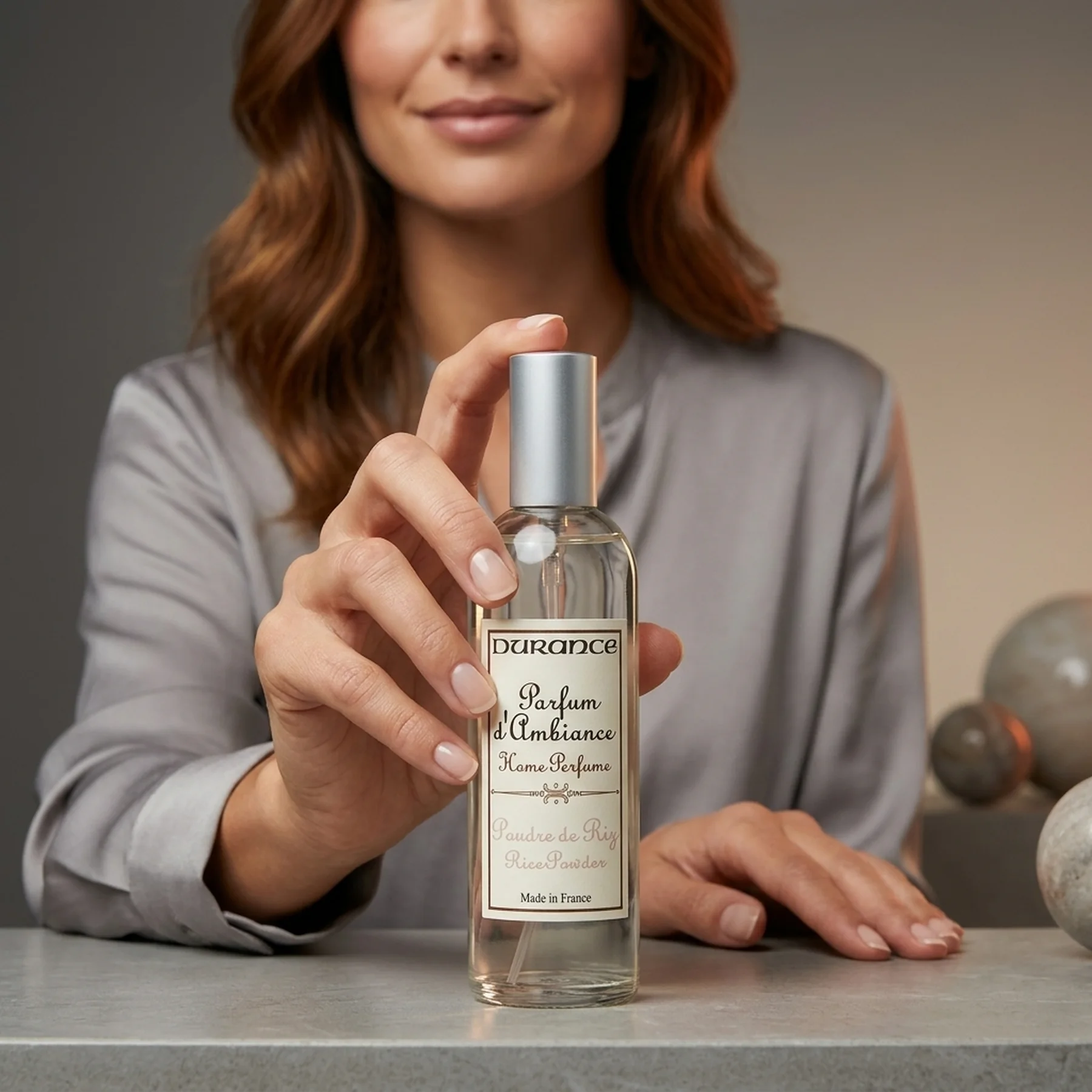 Духи для дома Durance Home Perfume 100 мл Рисовая пудра