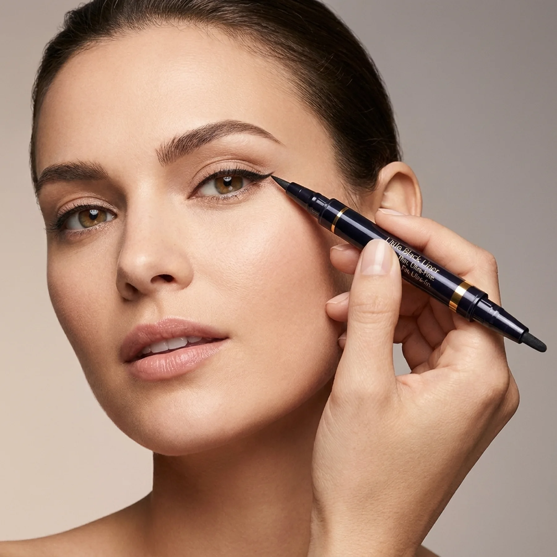 Двухсторонняя подводка-фломастер Estee Lauder Little Black Liner 0.9 г 01 Black