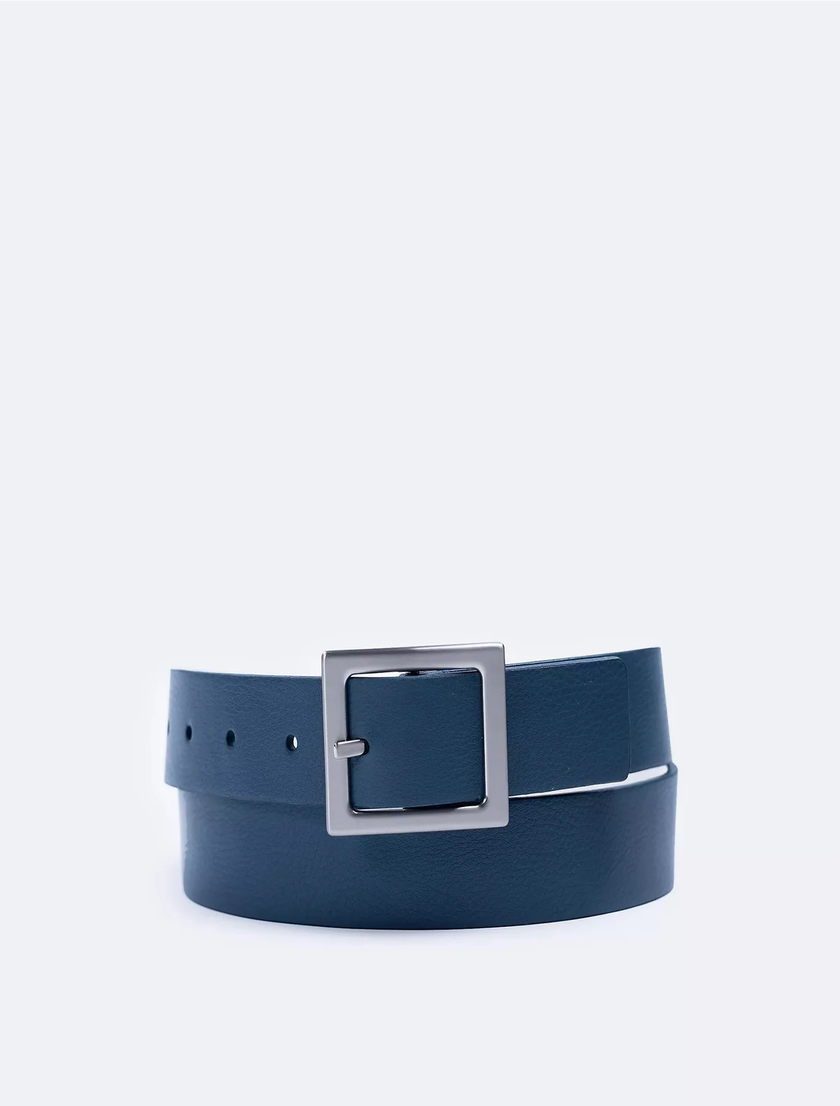 Двосторонній чоловічий ремінь Calvin Klein 1159809791 (Синій/Білий, L)