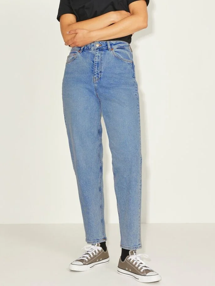 Джинси JXLISBON MOM HW CC4003 NOOS 12203868-Light Blue Denim JJXX 26/32 Блакитний