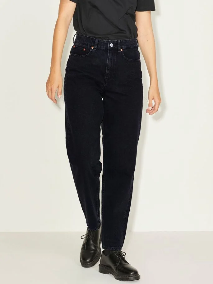 Джинси JXLISBON MOM HW NR4004 NOOS 12207159-Black Denim JJXX 26/32 Чорний