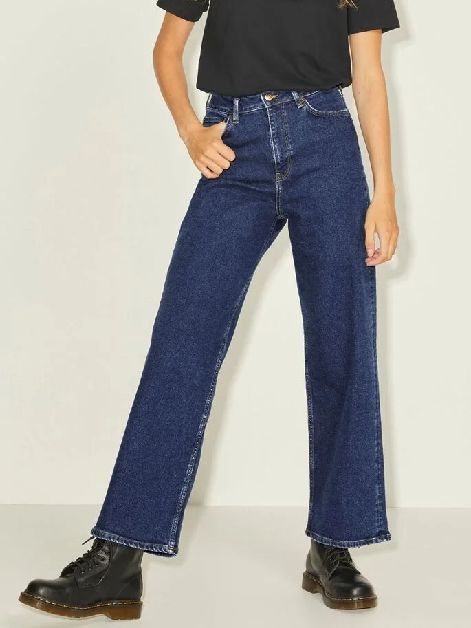 Джинси JXTOKYO WIDE HW CC6001 NOOS 12203919-Dark Blue Denim JJXX 28/32 Темно-синій