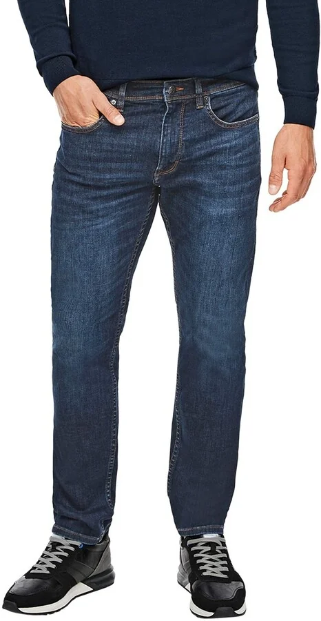 Джинси Trousers KEITH SLIM FIT 130.11.899.26.180.2042846-57Z4 s.Oliver 30/34 Темно-синій