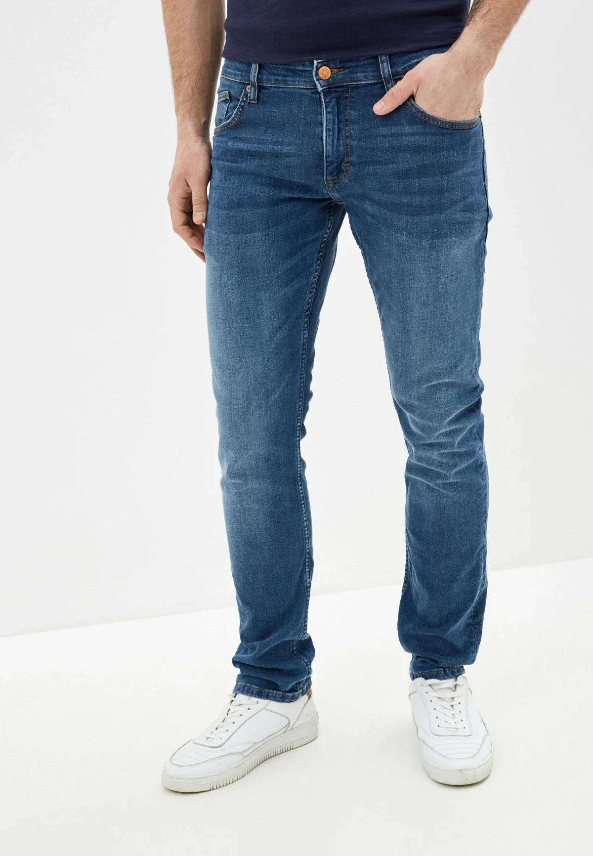 Джинси Trousers RICK SLIM FIT 520.11.899.26.180.2005800-56Z6 Q/S by s.Oliver 31/34 Синій
