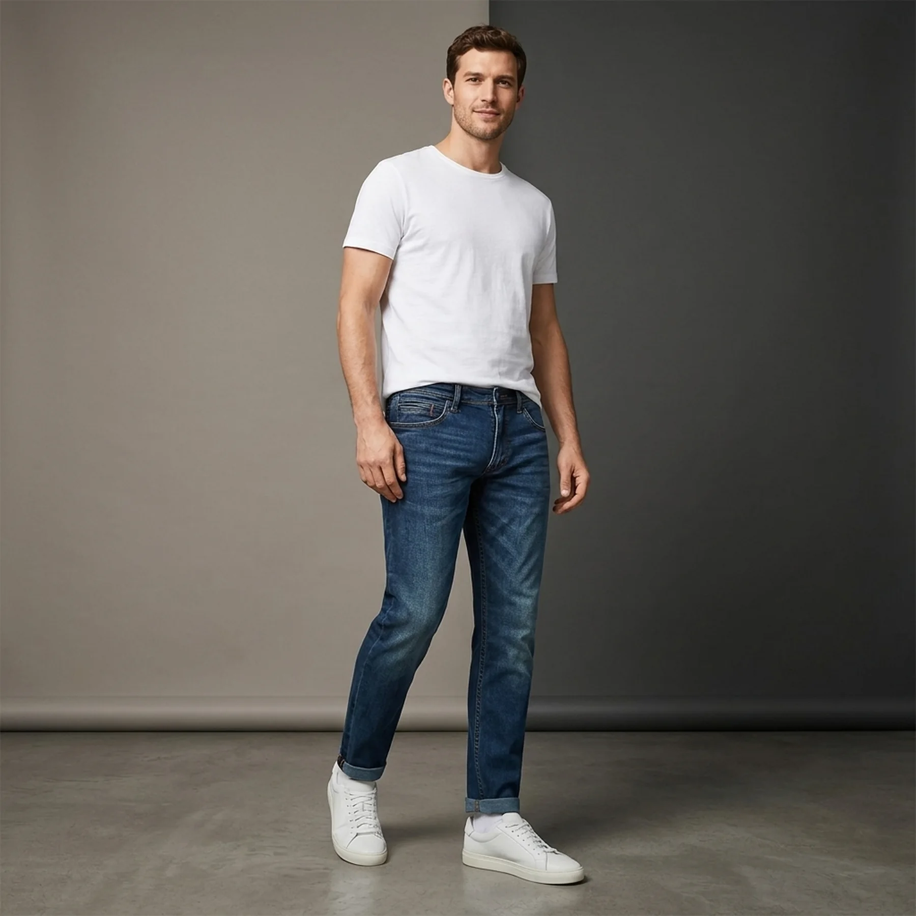 Джинси Trousers SLIM FIT 13.1Q1.71.6639-57Z4 s.Oliver 32/34 Темно-синій