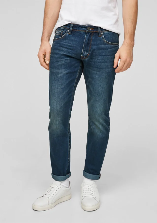 Джинси Trousers SLIM FIT 13.1Q1.71.6639-57Z4 s.Oliver 32/34 Темно-синій