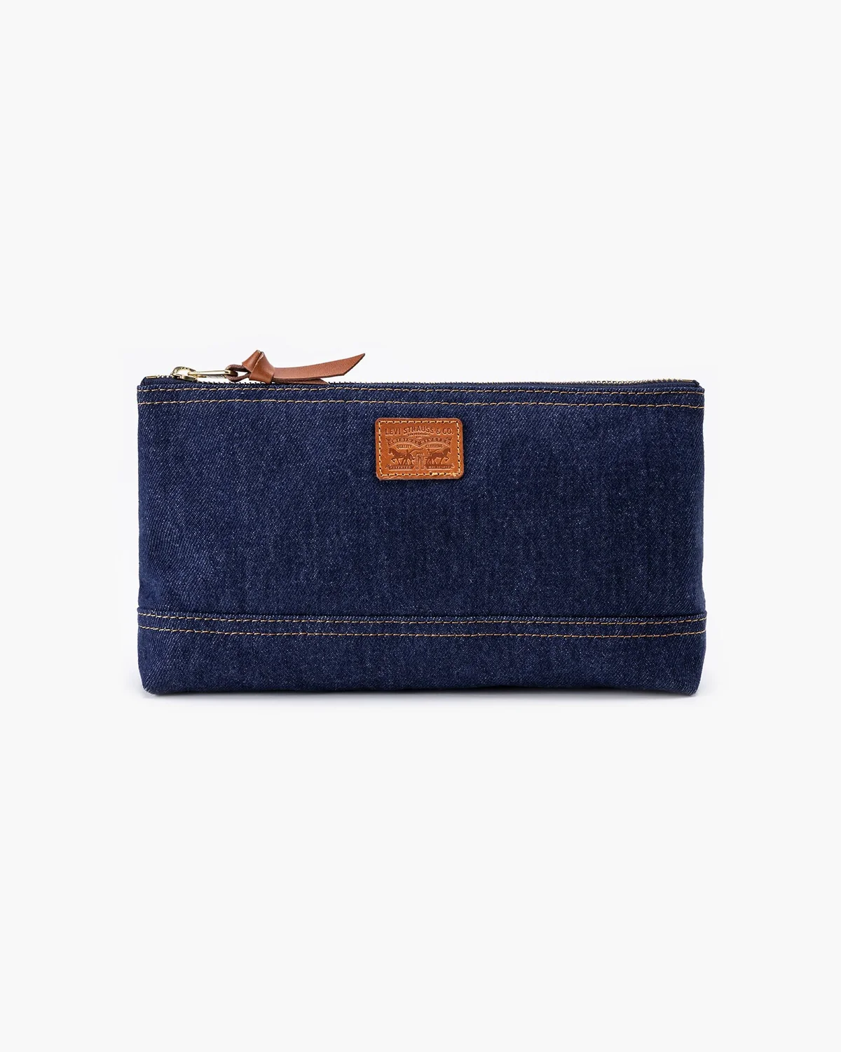 Джинсова косметичка Levi's з логотипом 1159833003 (Синій One size)